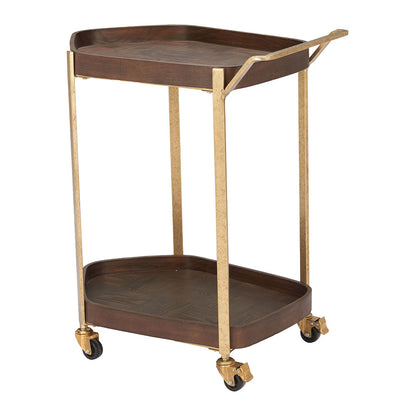 STELA BAR CART WALNUT