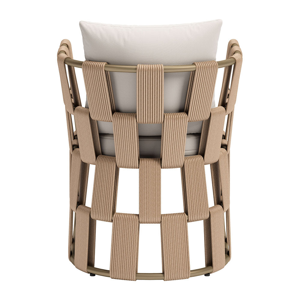 QUADRAT DINING CHAIR WHITE