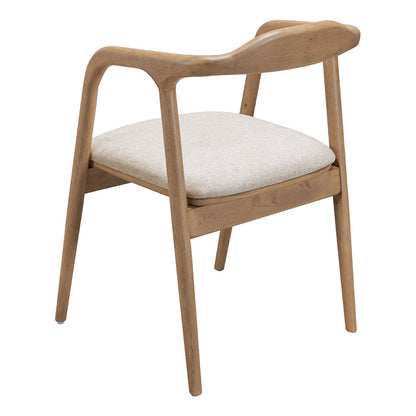 HOSOI DINING CHAIR BEIGE