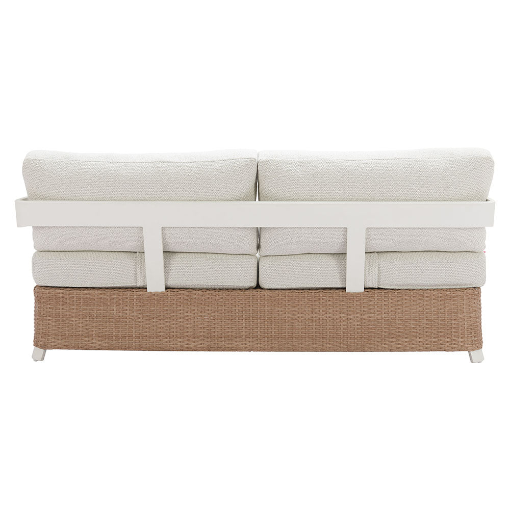 GELO SOFA WHITE & BROWN