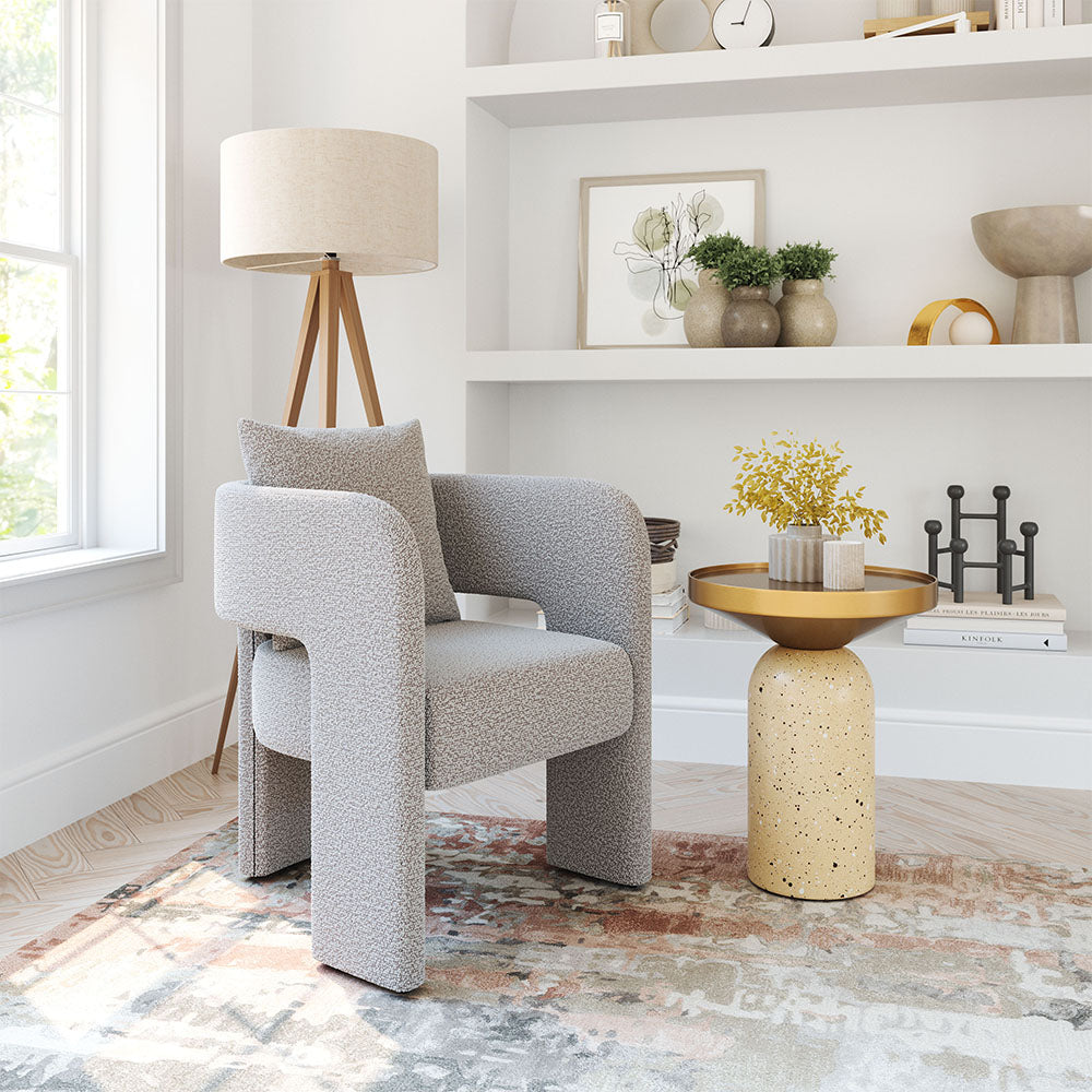 MELILLA DINING CHAIR MISTY GRAY