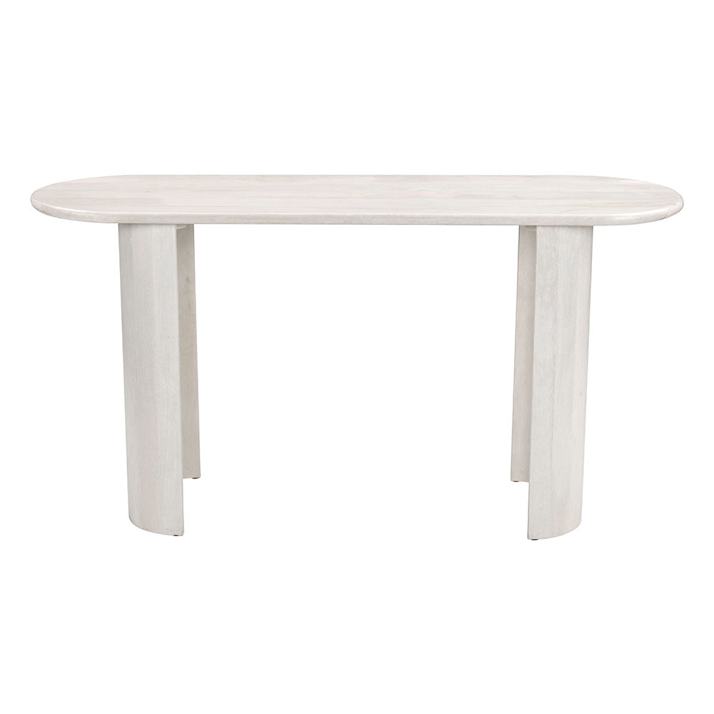 RISAN CONSOLE TABLE WHITEWASHED