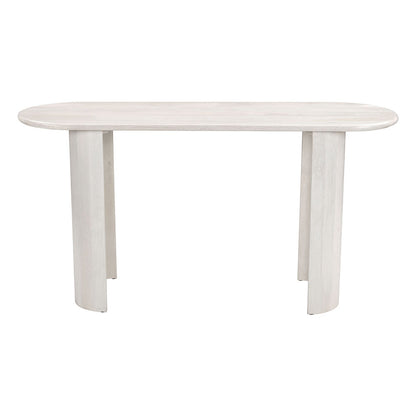 RISAN CONSOLE TABLE WHITEWASHED