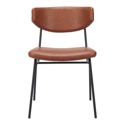 CHARON DINING CHAIR VINTAGE BROWN