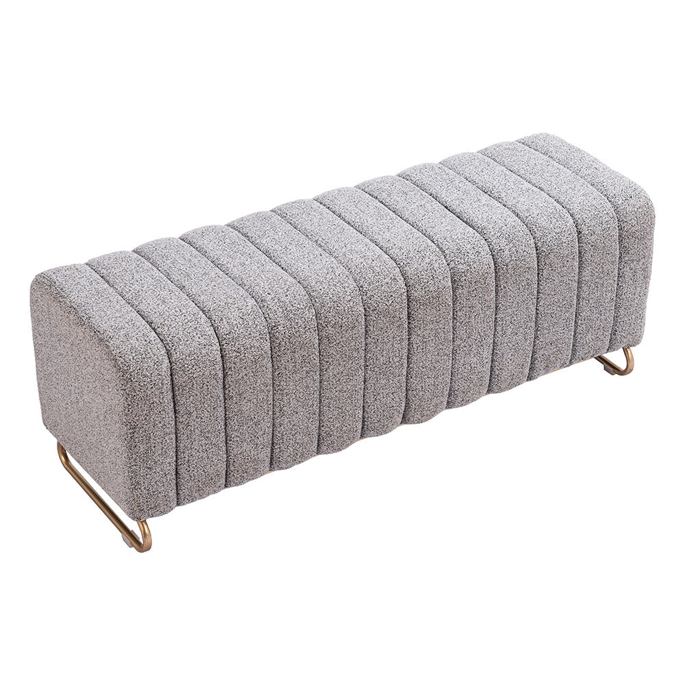 PENDER BENCH STONE GRAY