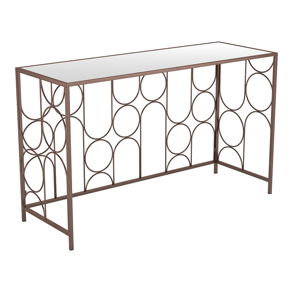 CONVALE CONSOLE TABLE BRONZE