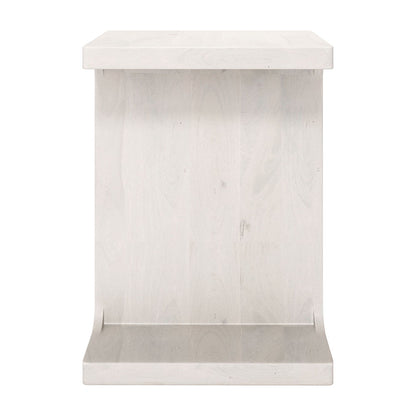 BAMA SIDE TABLE WHITEWASHED