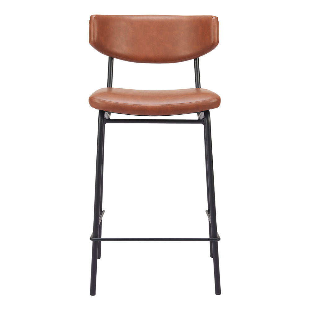 CHARON COUNTER STOOL VINTAGE BROWN