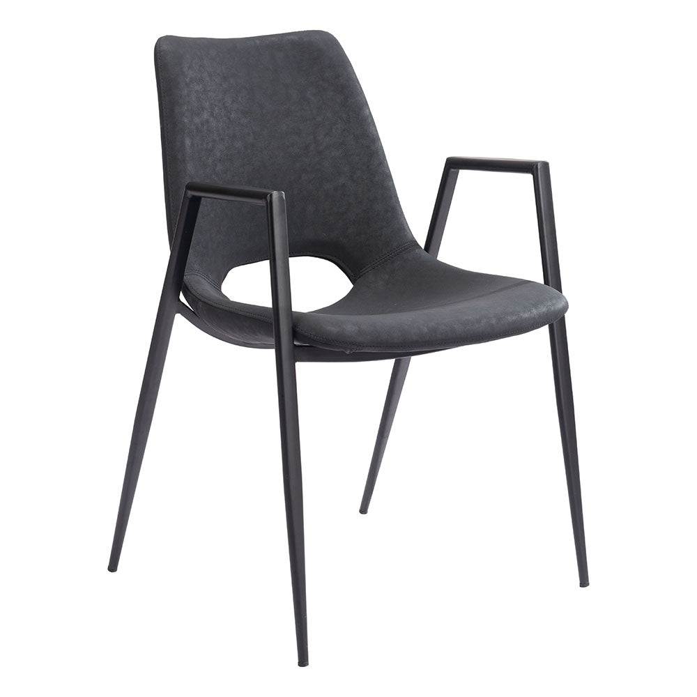 DESI DINING CHAIR BLACK
