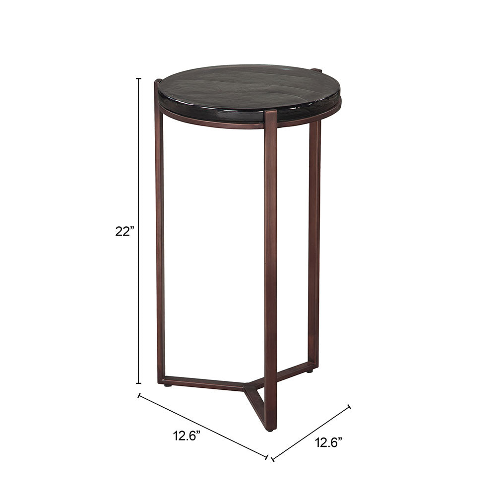 DAIZA SIDE TABLE BRONZE