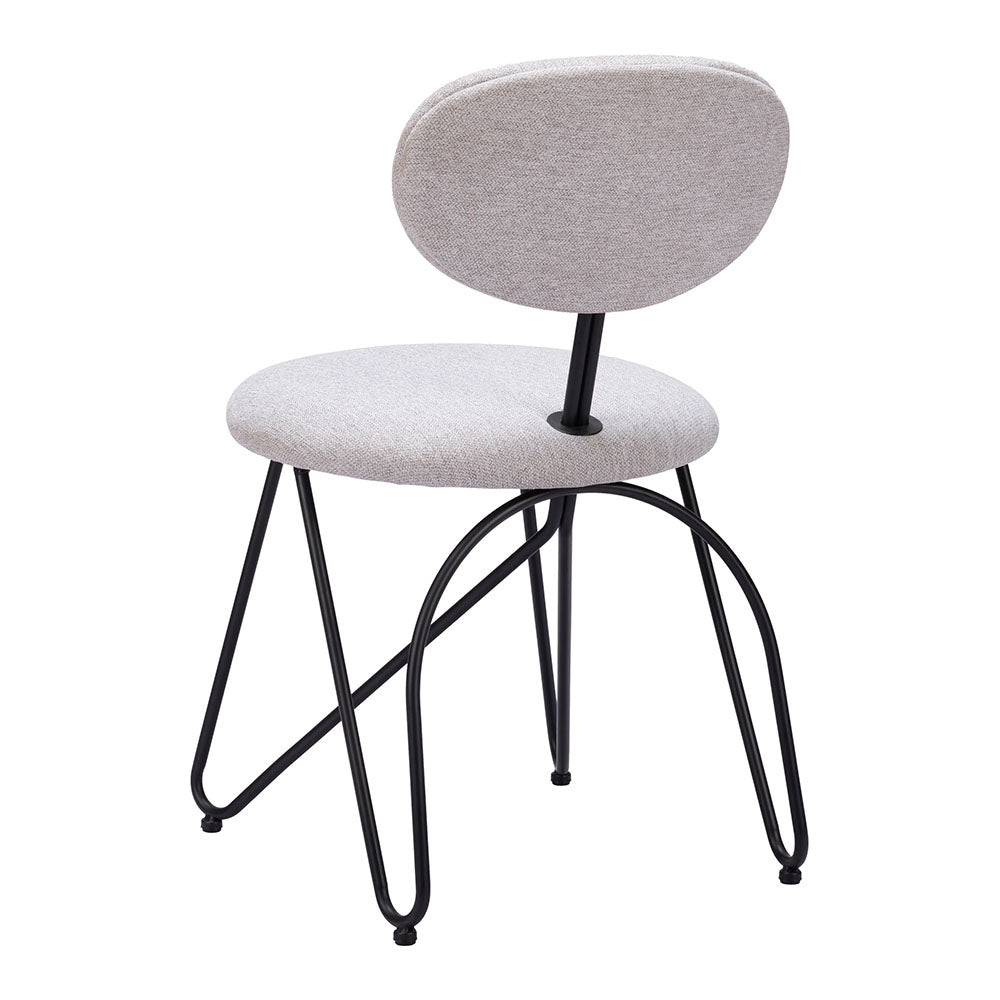 NOVI DINING CHAIR DOVE GRAY