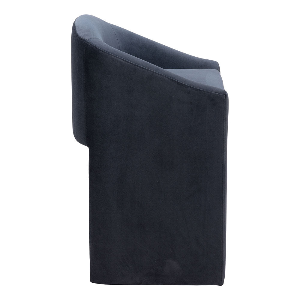 EMAS COUNTER STOOL MIDNIGHT GRAY