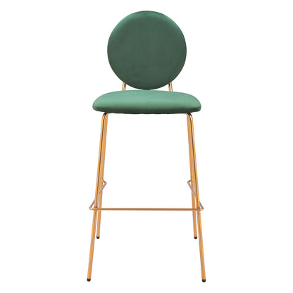 ODESSA BARSTOOL GREEN & GOLD