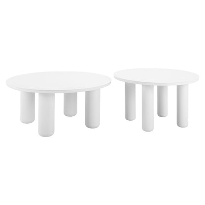 OLA COFFEE TABLE SET WHITE
