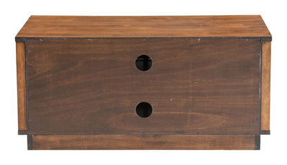 LINEA NARROW ENTERTAINMENT STAND WALNUT