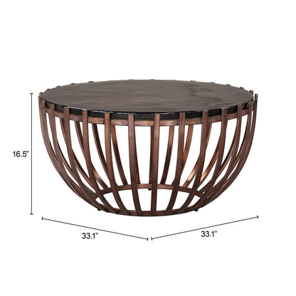 KAFIG COFFEE TABLE BRONZE