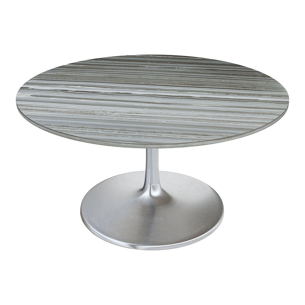 STAR CITY DINING TABLE (60") GRAY & SILVER