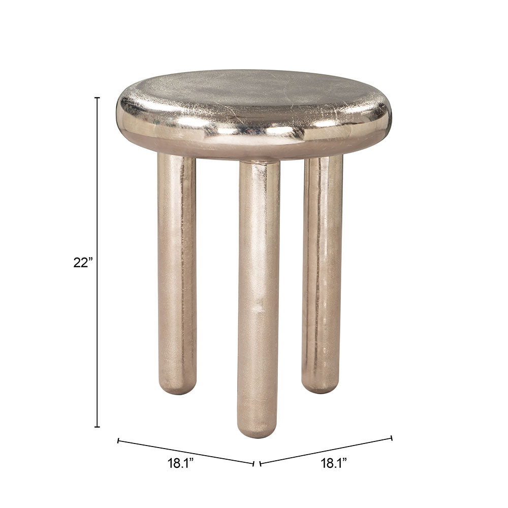 ARIAN SIDE TABLE SILVER