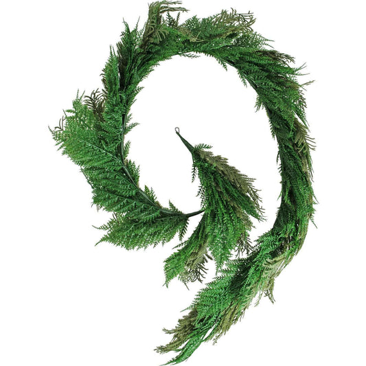 6FT CEDAR AND CYPRESS GARLAND