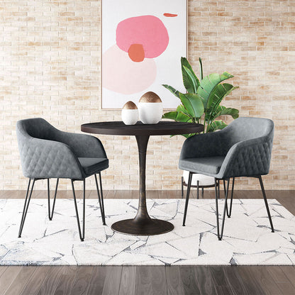 BRAXTON DINING CHAIR VINTAGE GRAY