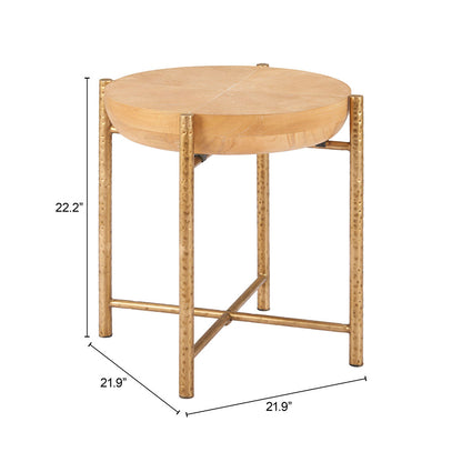HALVA SIDE TABLE NATURAL