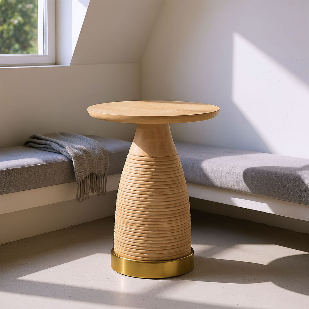 RADIANT SIDE TABLE NATURAL