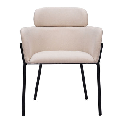 BREMOR DINING CHAIR BEIGE