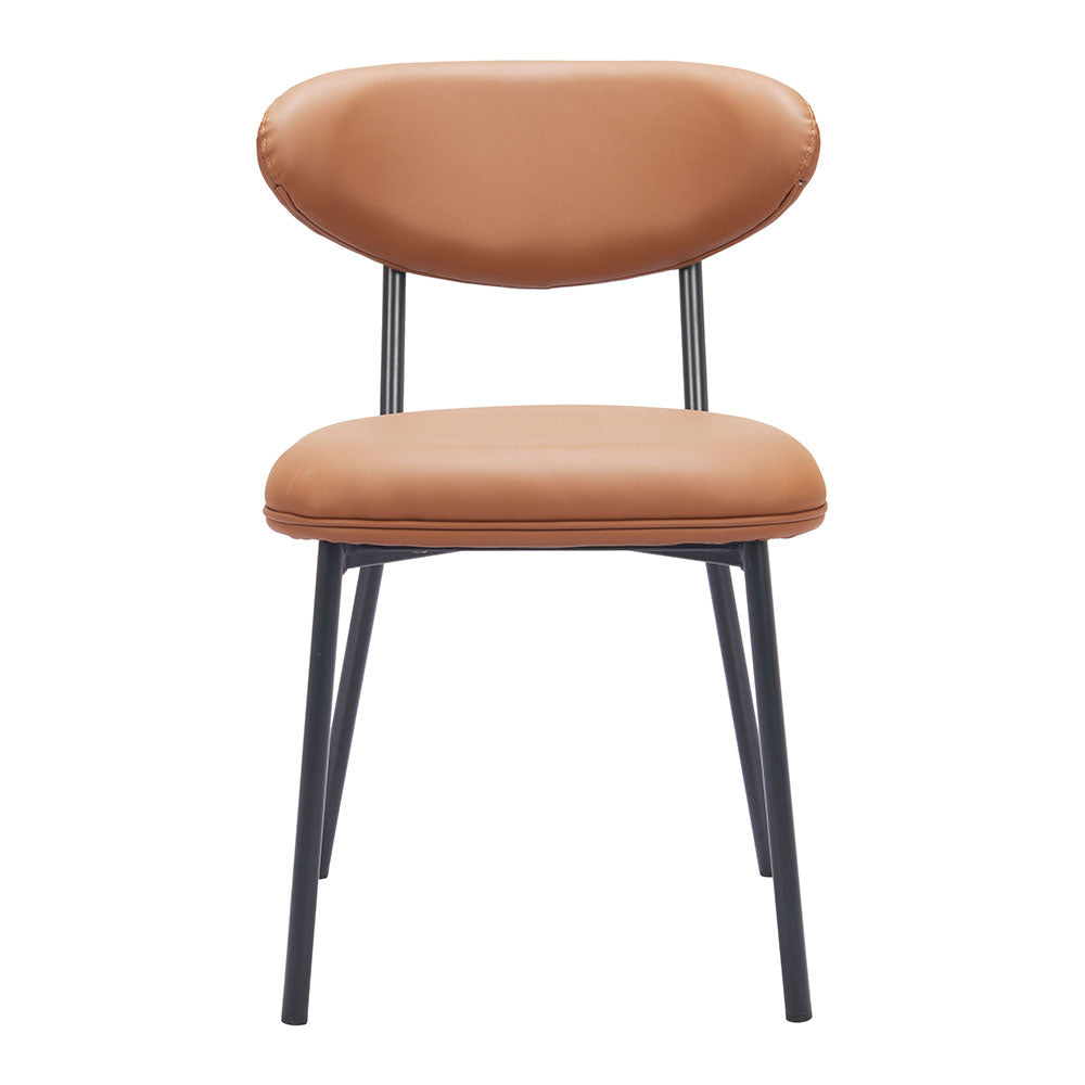 RORUN DINING CHAIR BROWN