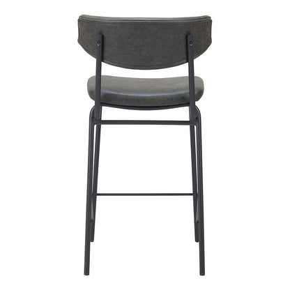 CHARON COUNTER STOOL VINTAGE BLACK
