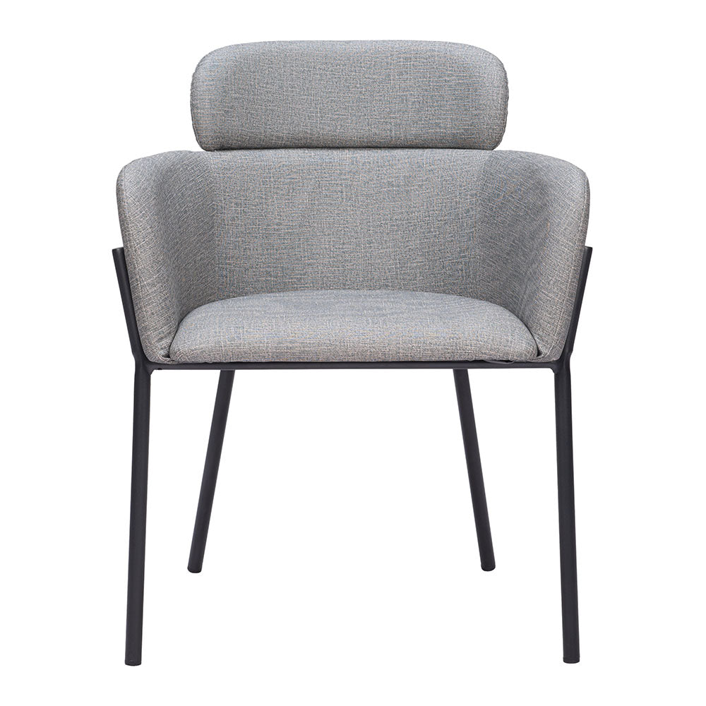 BREMOR DINING CHAIR SLATE GRAY