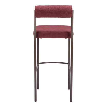 LIVORNO BARSTOOL RED & BRONZE