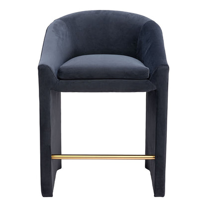 EMAS COUNTER STOOL MIDNIGHT GRAY