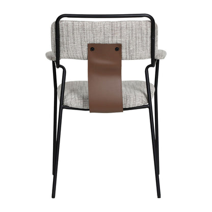 COUVA DINING CHAIR GRAY TWEED