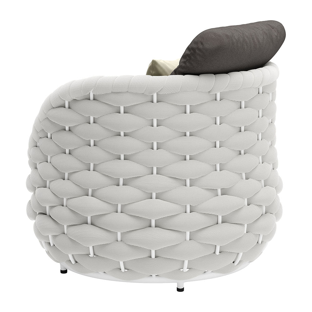 CORAL REEF ACCENT CHAIR GRAY
