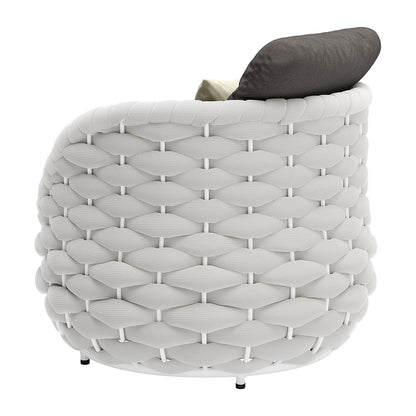 CORAL REEF ACCENT CHAIR GRAY