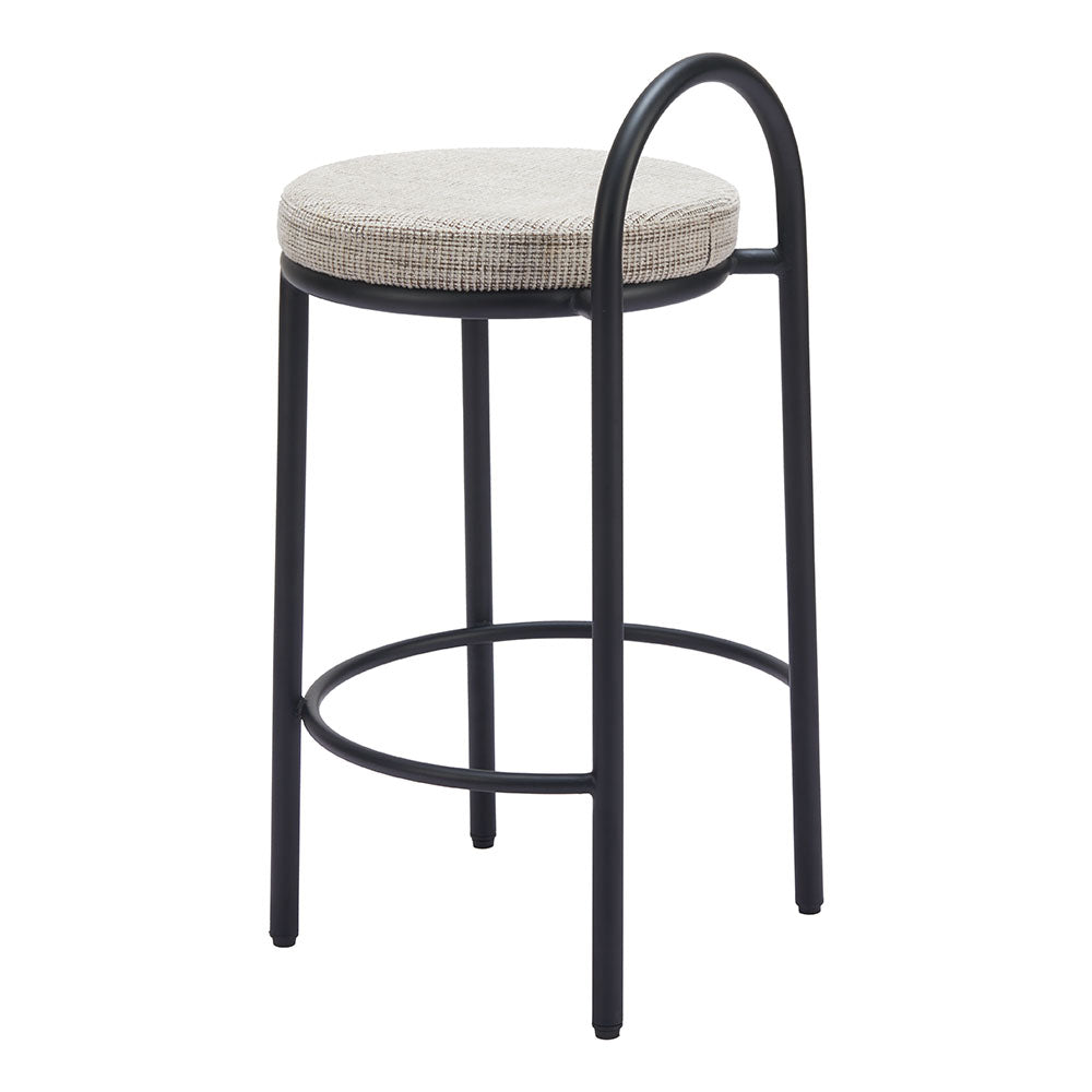SISAL COUNTER STOOL BEIGE TWEED