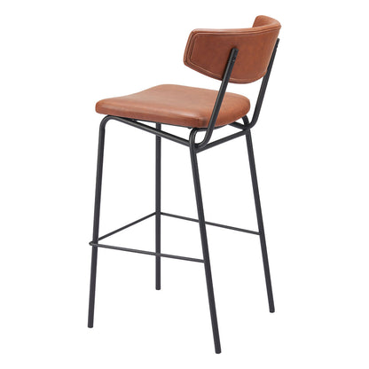 CHARON BARSTOOL VINTAGE BROWN