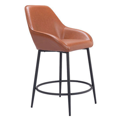 VILA COUNTER STOOL BROWN