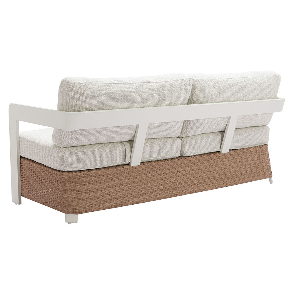 GELO SOFA WHITE & BROWN
