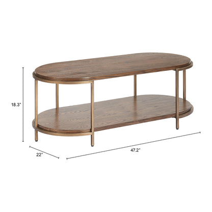 NIJU COFFEE TABLE BROWN