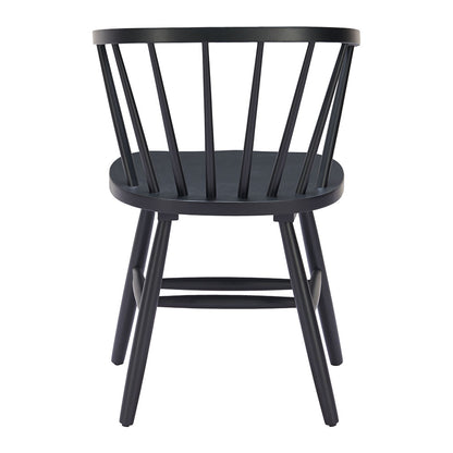 STENGER DINING CHAIR BLACK