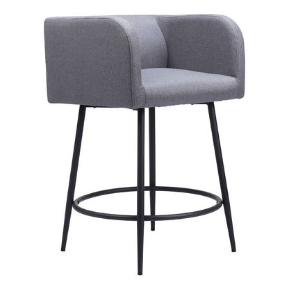 HORBAT COUNTER STOOL GRAY