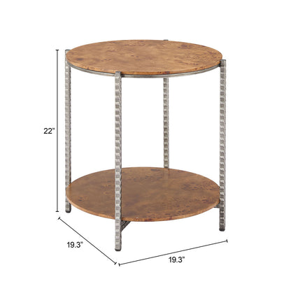ADNA SIDE TABLE BROWN