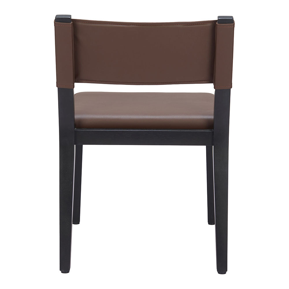 ROXAS DINING CHAIR BROWN