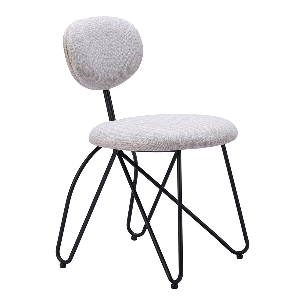 NOVI DINING CHAIR DOVE GRAY