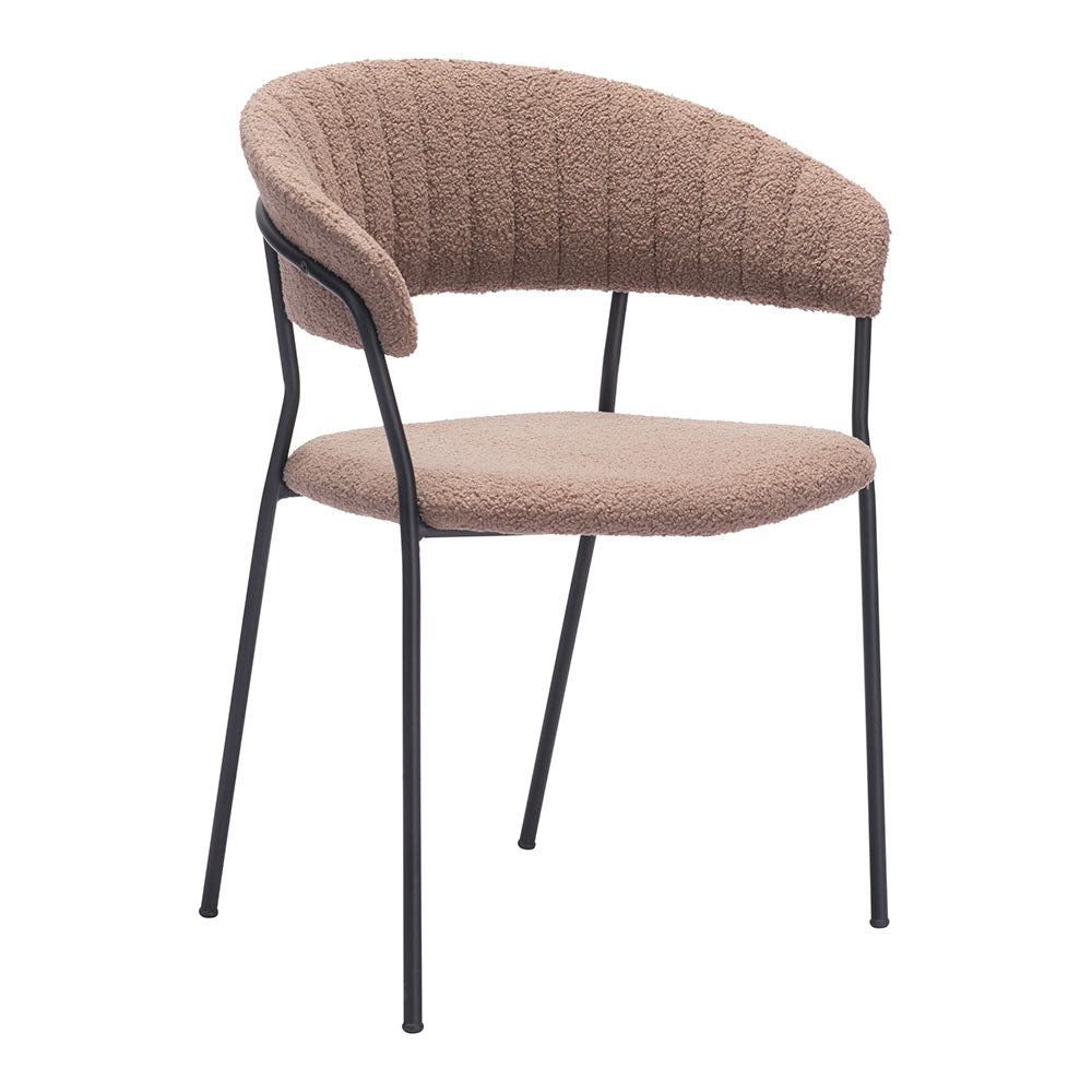 JOSEPHINE DINING CHAIR BROWN