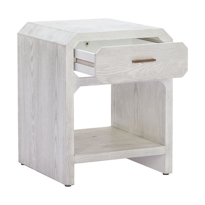 YUME SIDE TABLE OAK WHITE