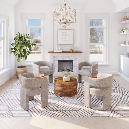 JAVA ACCENT CHAIR SANDY BEIGE