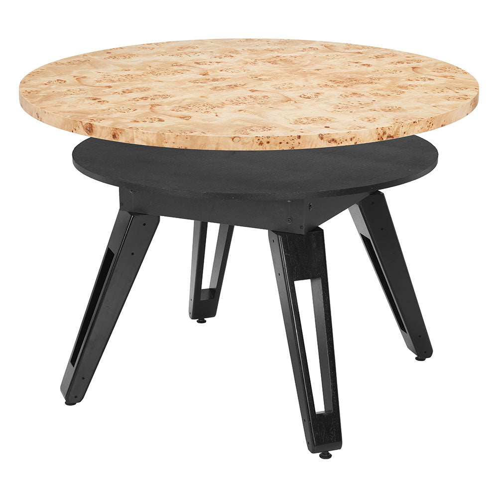 BURL 2 IN 1 TABLE NATURAL