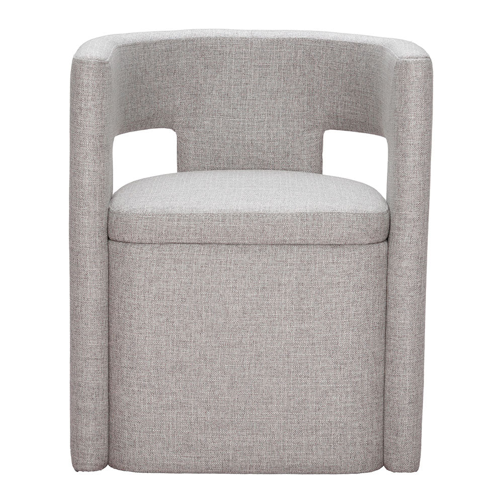 PAPUA DINING CHAIR GRAY